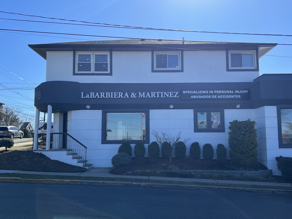 The Firm of LaBarbiera, Martinez, Griffin & Sullivan at 416 E Central Blvd, Palisades Park, NJ